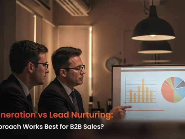 Lead Generation vs Lead Nurturing: Which Approach Works Best for B2B Sales?